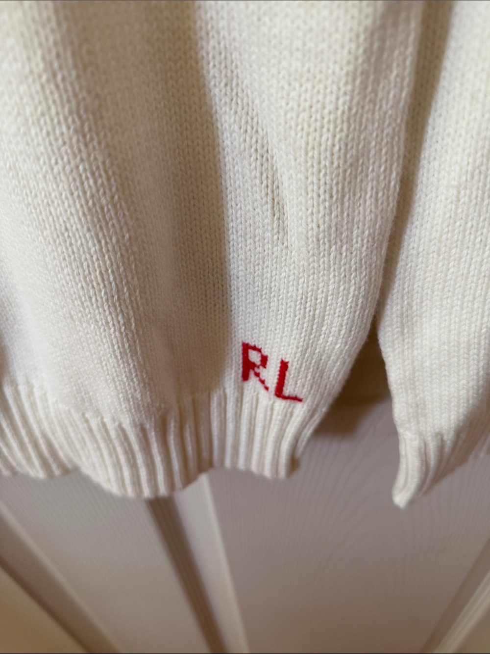 Polo Ralph Lauren Bear Nantucket Sweater. Kids L Women’s XS. Box52 - Picture 3 of 9